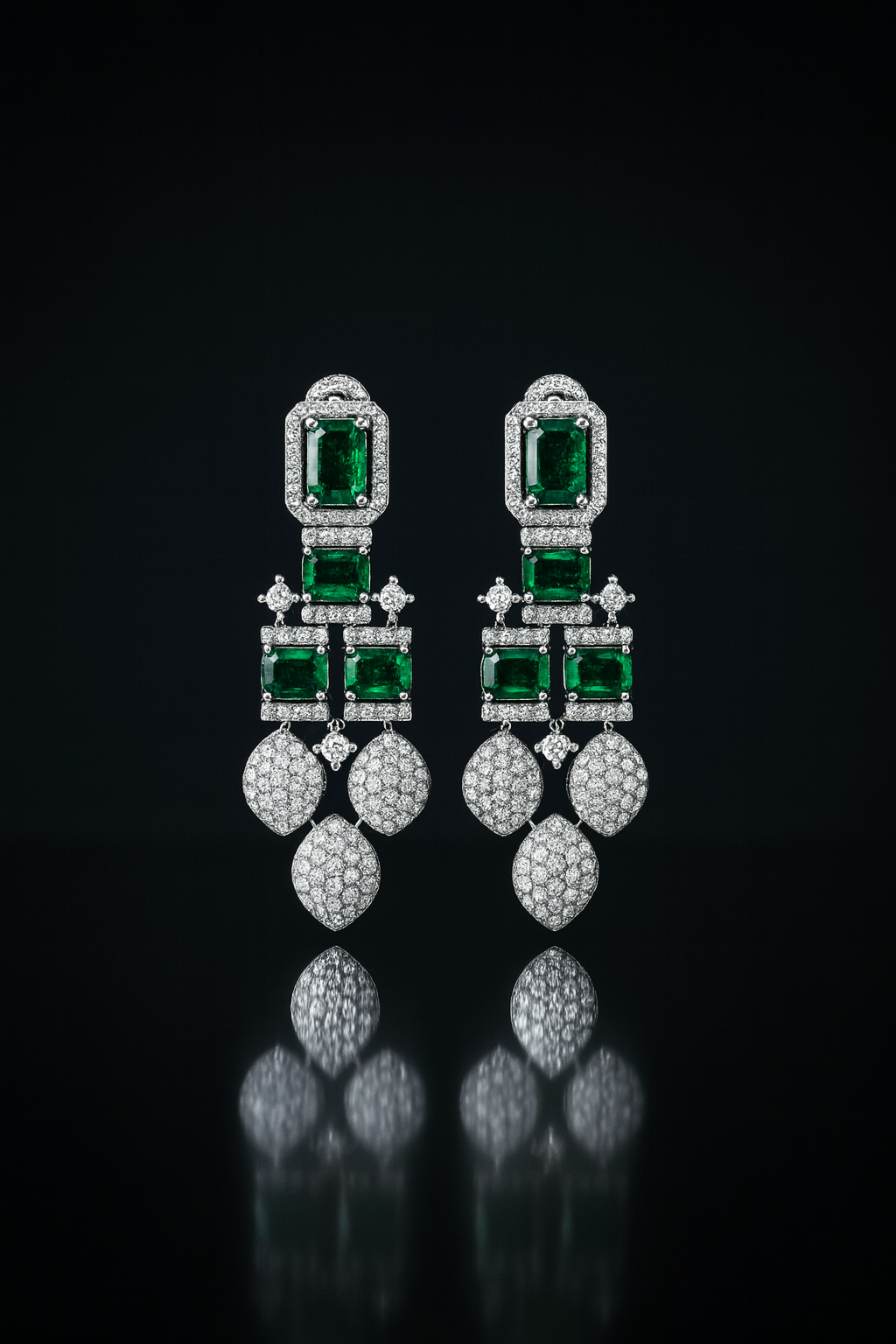 Emerald Radiance Necklace Set