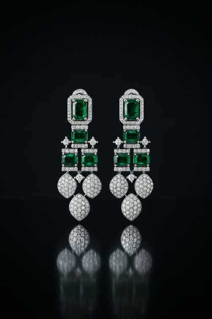 Emerald Radiance Necklace Set