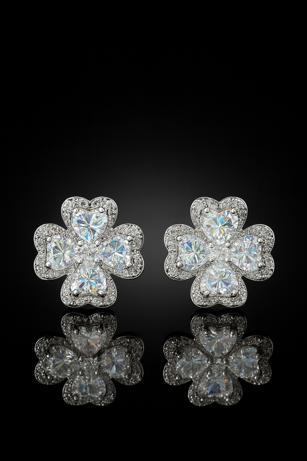 Crystal Blossom Earrings