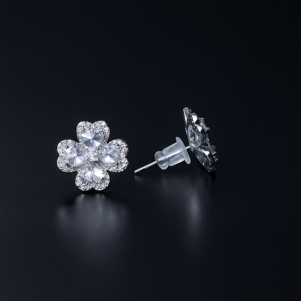 Crystal Blossom Earrings