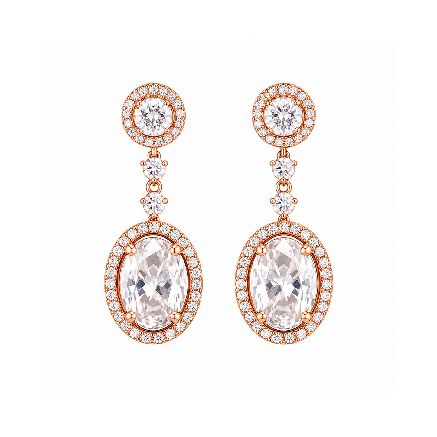 Celeste Oval Earrings