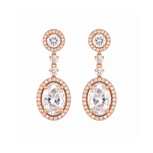 Celeste Oval Earrings