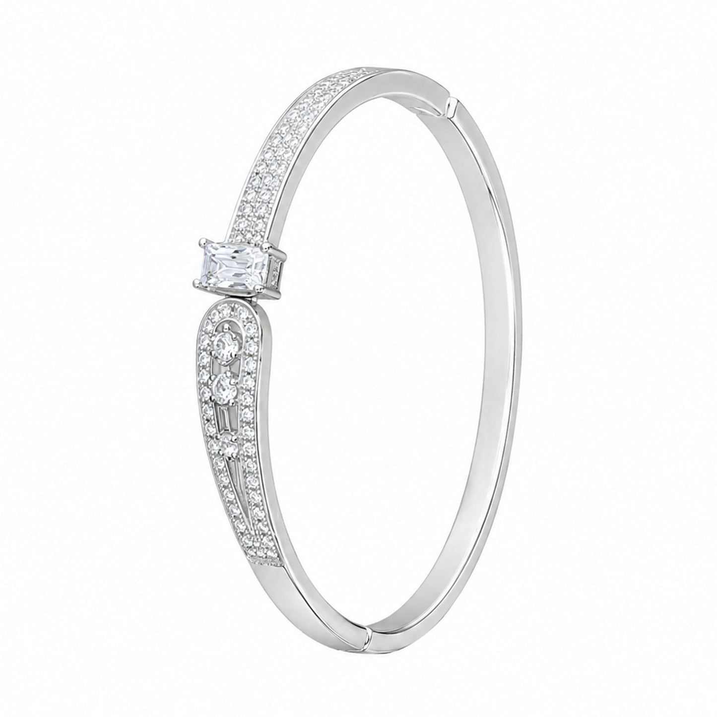 Eterna Grace Crystal Bangle