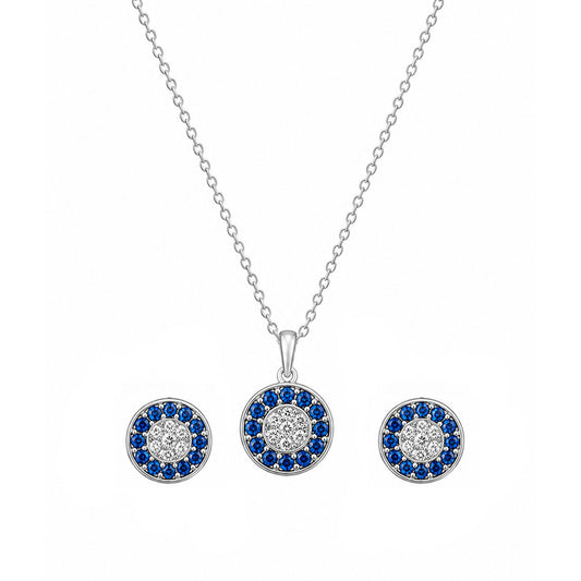 Azure Aegis Neckpiece Set
