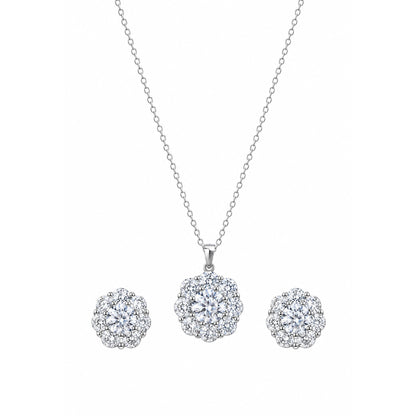 Frost Bloom Necklace Set