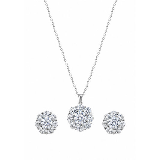 Frost Bloom Necklace Set
