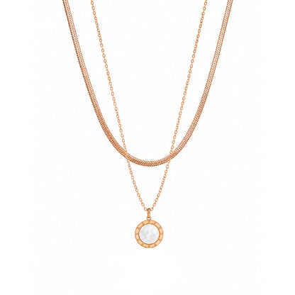 Eterna – The Harmony Dual Layer Pendant Necklace- The Harmony Edit