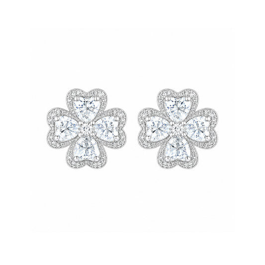 Crystal Blossom Earrings