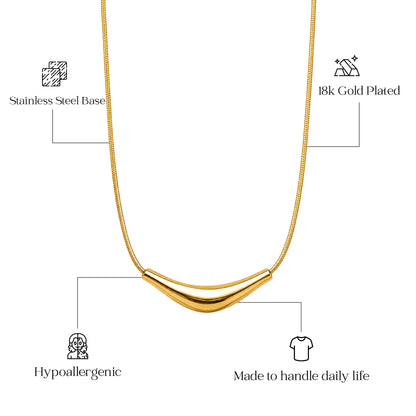 Auric Curve Neckpiece