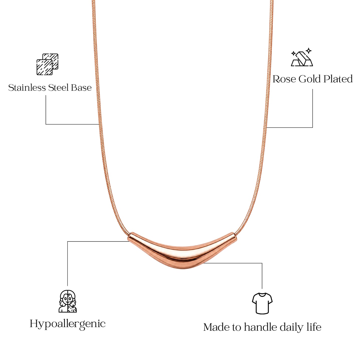 Auric Curve Neckpiece