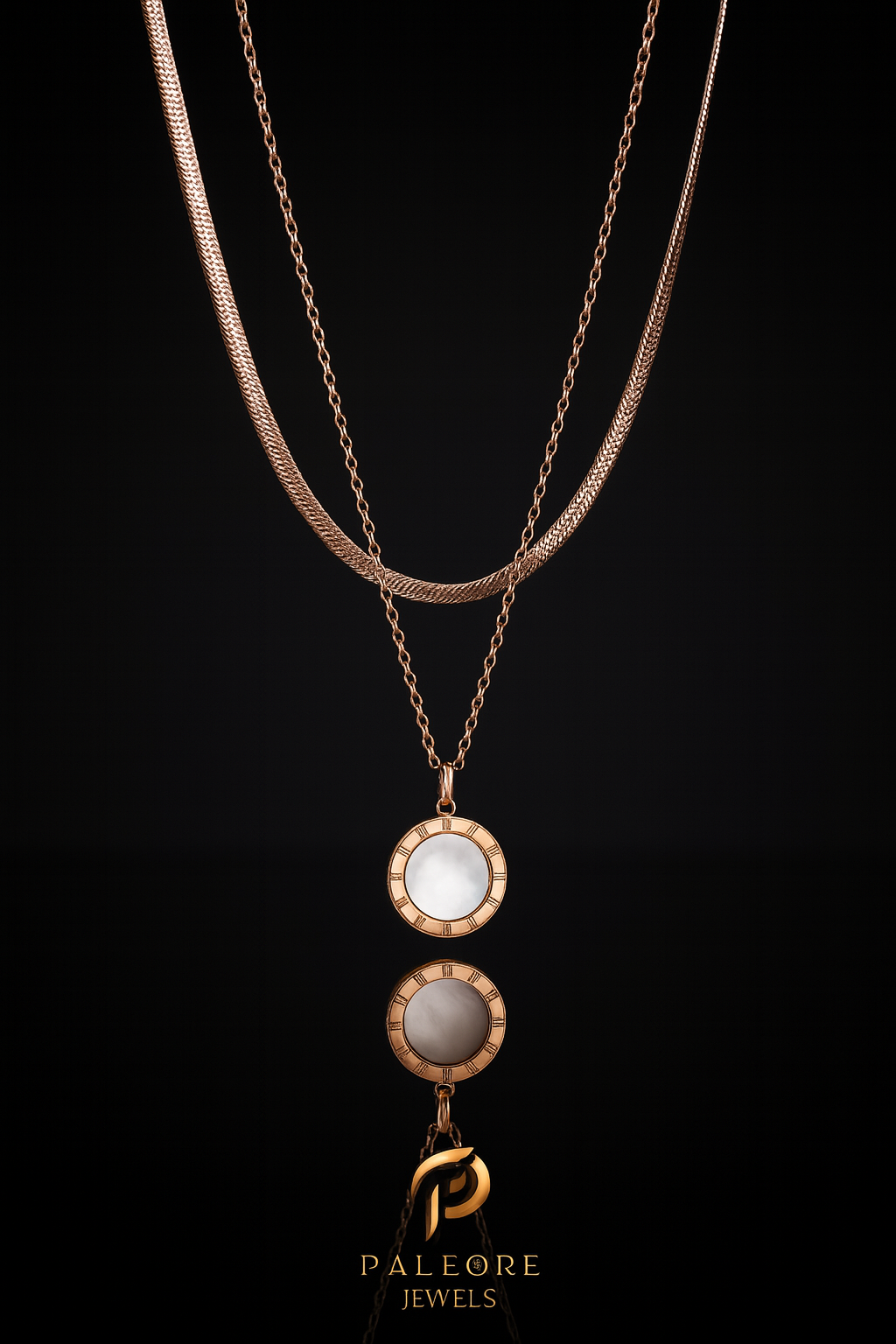 Eterna – The Harmony Dual Layer Pendant Necklace- The Harmony Edit